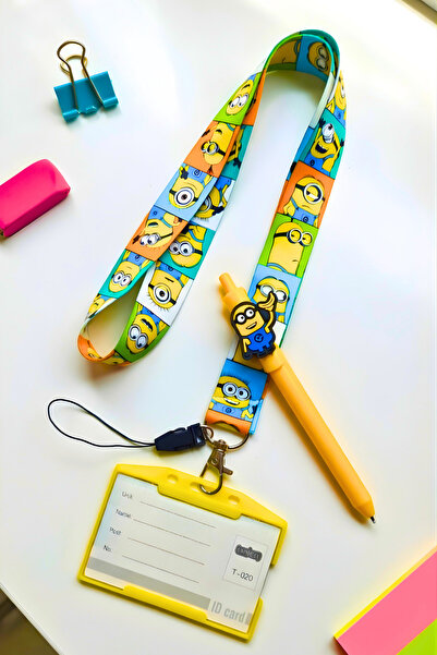 excarpin Set de suport pentru telefon și card pentru Minions