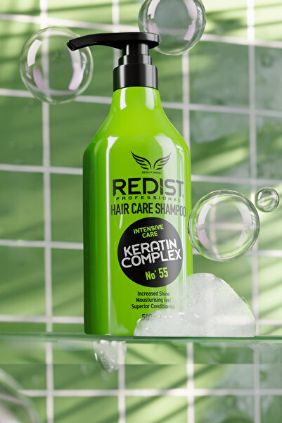 Redist شامبو الكيراتين كومبلكس 500 مل يعطي مظهرًا قويًا ولامعًا!