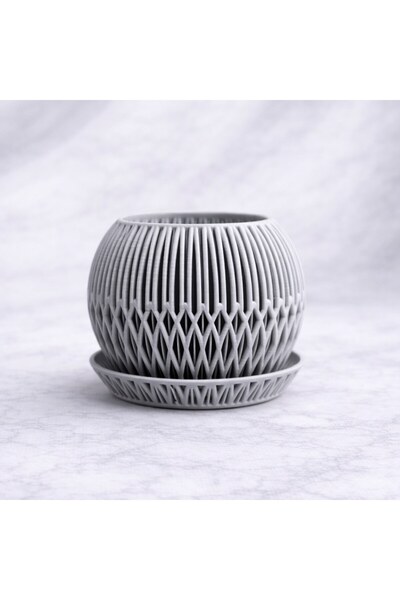 Homentum Ghiveci decorativ Alva – suculente mici, stil modern – 8 cm