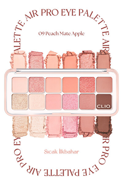 CLIO Hafif Dokulu Yoğun Renklere Sahip Göz Farı Paleti CLIO Pro Eye Palette A...