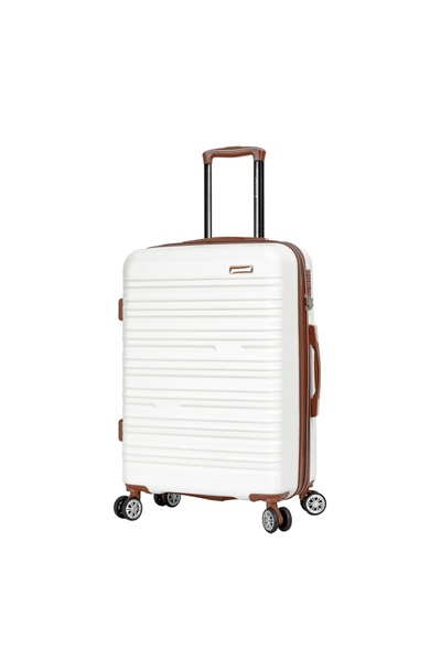 Madisson Cărucior extensibil mediu SW33803, ABS, blocare, 4 roți duble, 67 cm...