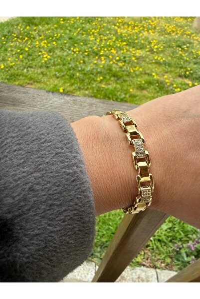 Blotch Stylish Modern Cool Model Juping Bracelet with Zircon Stone