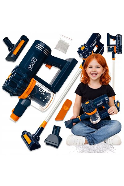 indiggo Aspirator electric de jucărie TinyClean 2 în 1 pentru copii, funcție ...