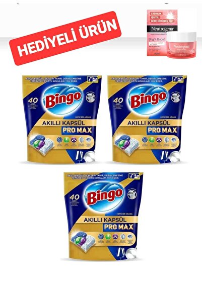 Bingo Tabletă pentru mașina de spălat vase Smart Capsule Pro Max 3 PACHET 40 ...