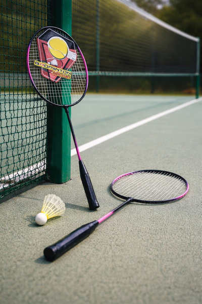 hn sport Badminton Raketi Set 2 Raket 1 Top Çantalı