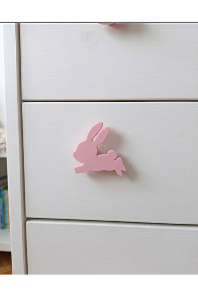 Baylin3D Λαβή ντουλάπας με φιγούρα κουνελιού - Παιδικό δωμάτιο μοντέρνο και κ...