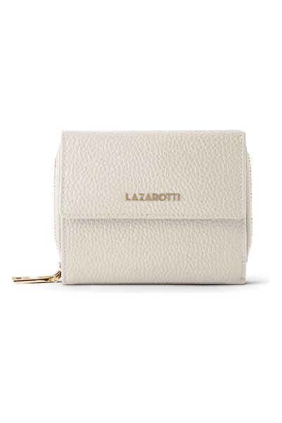 Lazarotti Geldbörse Leder cu fermoar din piele Bologna 12 cm