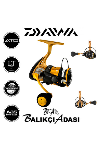 daiwa ماكينة صيد الأسماك بالغزل Aird 23 LT 6000 H