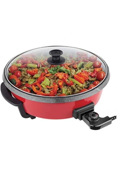 Asel Granit Elektrikli Pizzamatik Güveç Tava-tencere