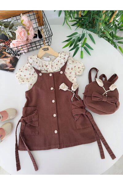 Minigimin Cicileri مجموعة مينيجيمين سيكليز فينتاج جلوري ديتيلد سالوبت فستان م...