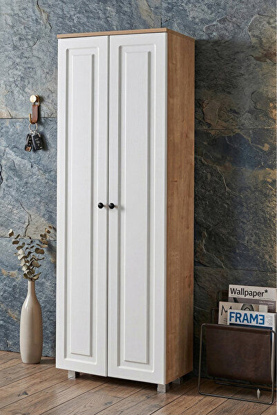 Home EUR037 İKİ KAPAKLI SEKİZ RAFLI DOLAP