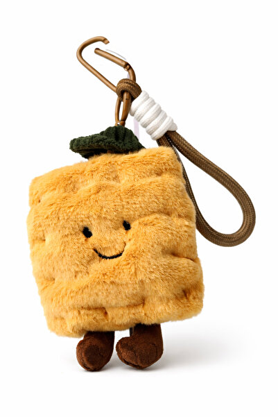 Ecrou Rectangular Movable Plush Keychain