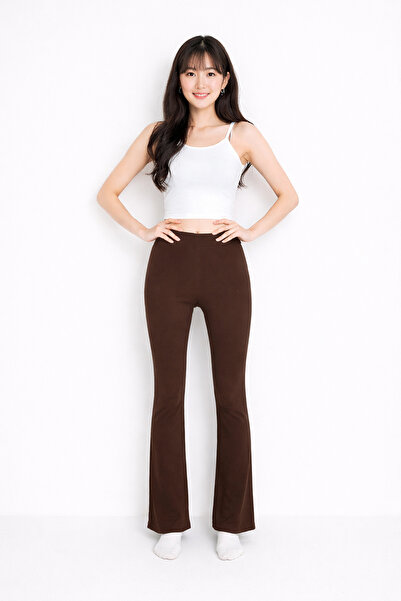 Ecrou Women's Steel Mesh Corset Wide Leg Leggings