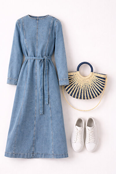 Touché Privé فستان من الدنيم