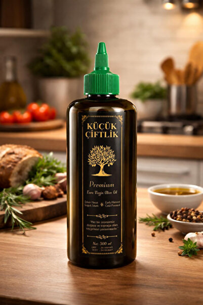 Natural Küçük Çiftlik Olive Şef'in Spesiyali Soğuk Sıkım Zeytinyağı