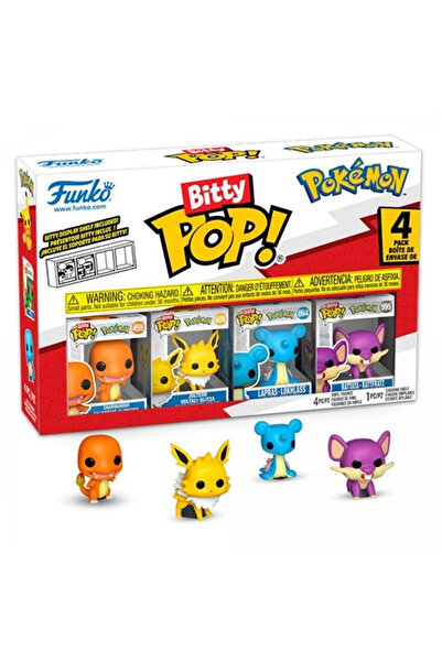 Funko Bitty Pop Pokemon- Charmander 4Lü Paket 81133