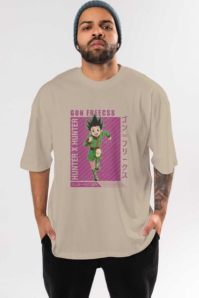 Ankhises Gon Freecss HUNTER X HUNTER 3 Anime Prednja strana Štampano Bež Over...