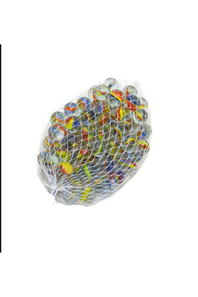 Marble Karışık Cam Misket 100'lü Cilli Bilye