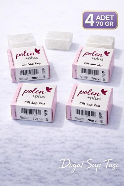 PolenPlus Cilt Şapı Şap Taşı 4 Adet X 70 Gr.