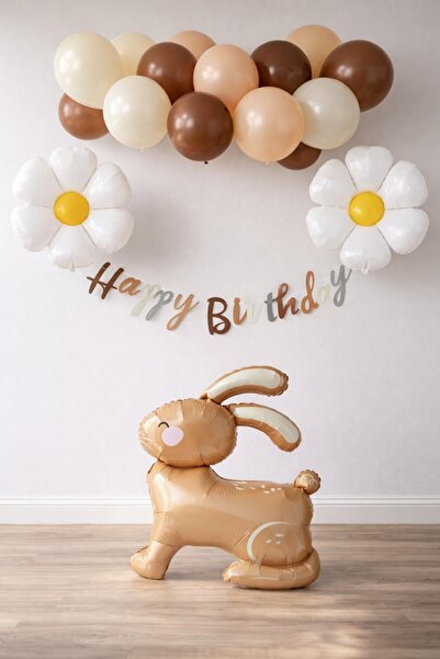 Patladı Gitti Ρετρό σετ γενεθλίων με χαμομήλι και μεγάλο μέγεθος 3D καραμέλα ...