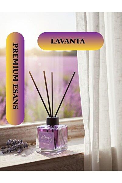 misra home collection 100ML Lavanta Kokusu Çubuklu Oda Kokusu Dolap Banyo Ev ...