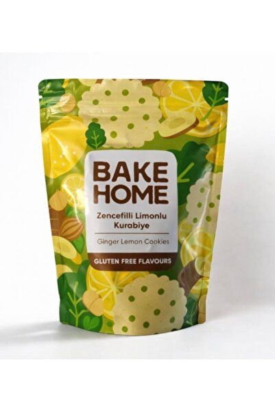 Bake Home Zencefilli Limonlu Kurabiye 120gr 2 Paket