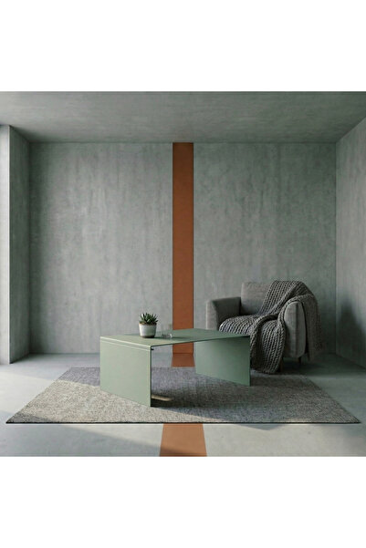 modilab Modern Metal Orta Sehpa- Minimal Dikdörtgen Demonte Salon Sehpası