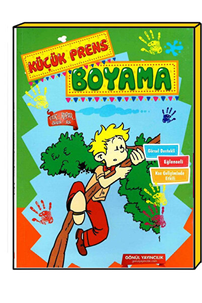 Yıldız Yayınları Boyama Kitabı Küçük prens Yeşil