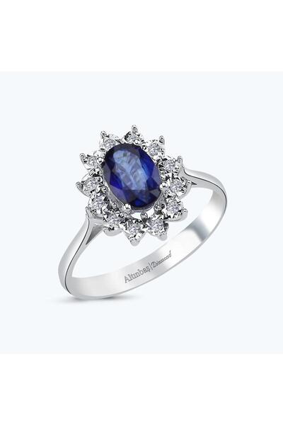 Altınbaş Pırlanta Safir Yüzük