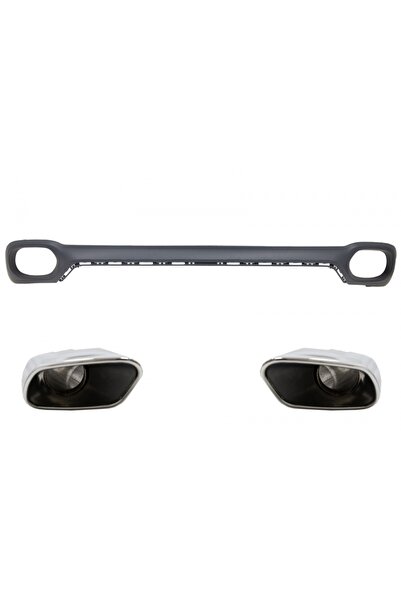 tuningset Πίσω διαχύτης προφυλακτήρα και τετράγωνες απολήξεις εξάτμισης κατάλ...