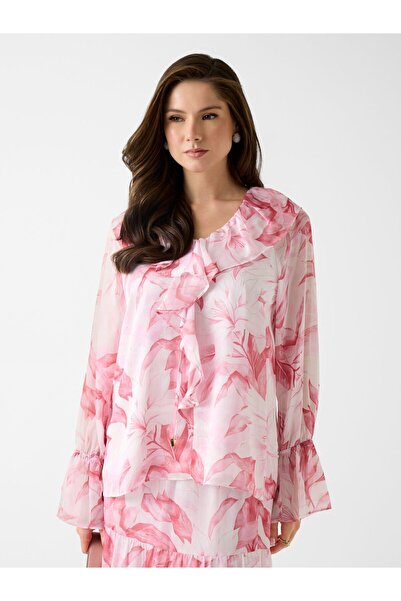 Guess Laila Ruffle Blouse