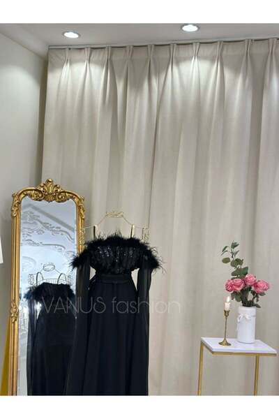 vanus fashion فستان سهرة طويل 4048