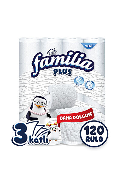 Familia Organik Pamuk Özlü Tuvalet Kağıdı 120 Rulo