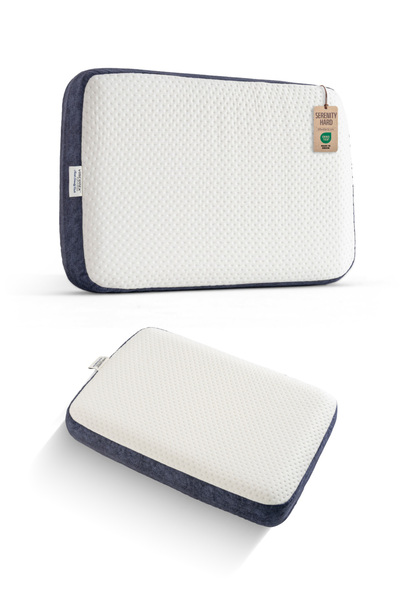 VİSCOTEX Hard Serenity Boyun Destekli Visco Ortopedik Yastık 65x43x12cm, Boyu...