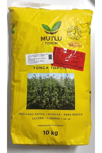 MUTLU TOHUM Bilensoy 80 Yonca Tohumu, Kaplamalı, Kaplı 1 Kg