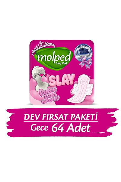 Molped Slay Ped Gece Dev Fırsat Paketi 64 Adet