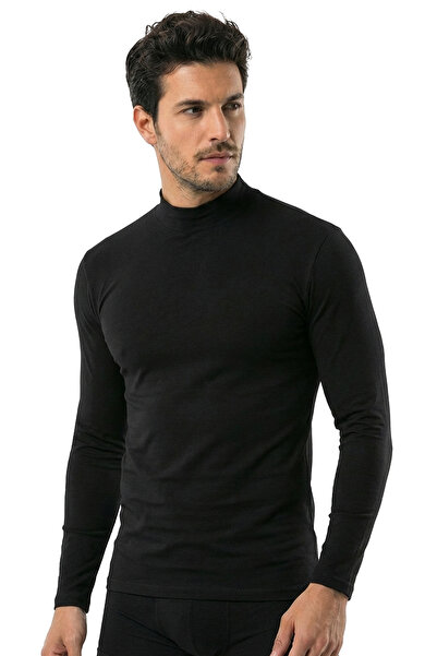 Öts Мъжка тениска с дълъг ръкав (96% памук - 4% еластан)