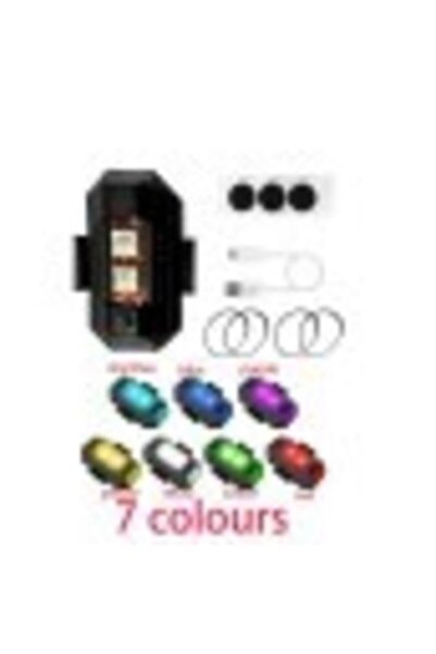 Bunionettes 1 Adet Şarjlı Mini Led Işık, Motor Çakar Led Lamba, Drone Işığı, ...