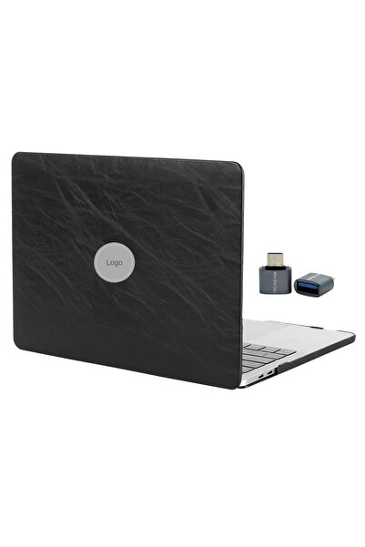 Mcstorey Macbook Air M1 Kılıf 13inç Deri Kaplama Darbe Emici A1932 A2179 A233...
