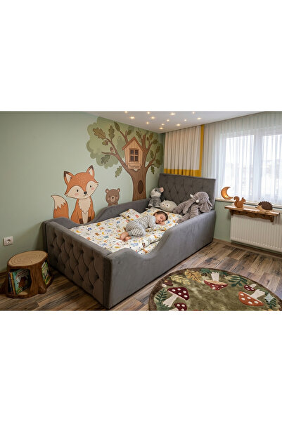 Puf Bebe Montessori Serisi_yumuşacık Puf_çocuk Yatağı_bebek Yatağı 90x190 Ölç...