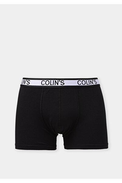 Colin's Modern Fit Düz Erkek Siyah Boxer