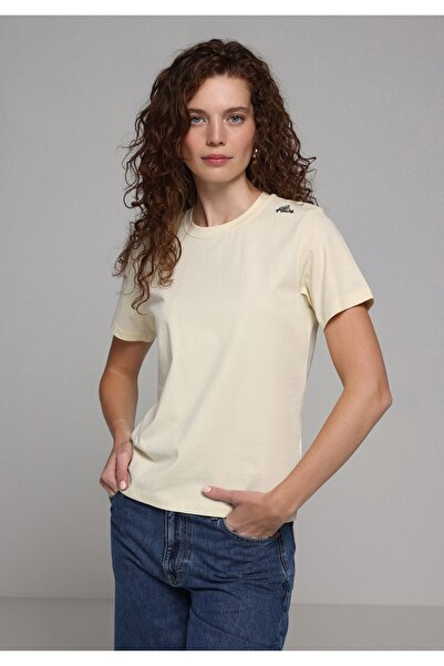 Colin's Регулярний крій, круглий виріз, вишивка, жіночий сарі, короткий рукав...