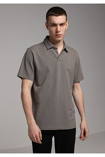 Colin's Tricou cu mânecă scurtă pentru bărbați, kaki, cu guler polo, croială ...