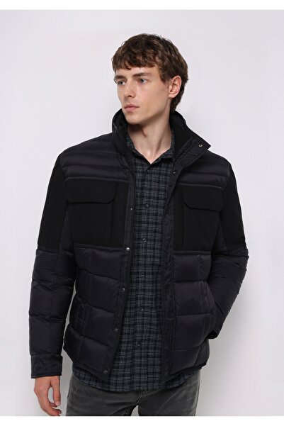 Colin's Slim Fit Erkek Siyah Mont