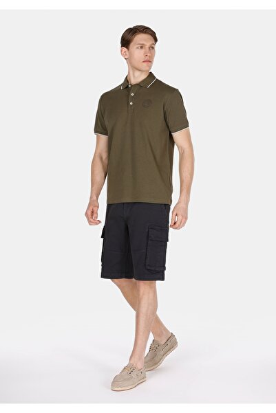 Colin's Regular Fit Mid Waist Plain Men's Anthracite Shorts