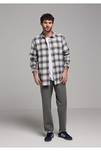 Colin's Ανδρικό πράσινο παντελόνι με κανονική εφαρμογή στη μέση