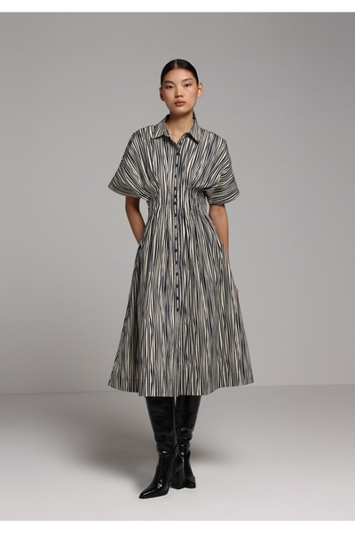 Colin's Обикновена дамска тъмносиня рокля