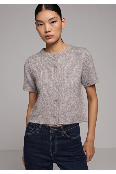 Colin's Slim Fit Women's Beige Cardigan