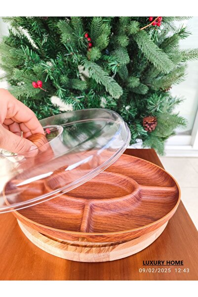 Madame Coco وعاء وجبات خفيفة من أنجرز بخمسة أقسام - وعاء وجبات خفيفة بخمسة أقسام