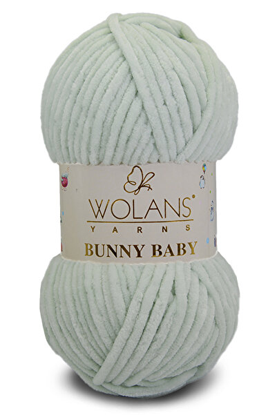 WOLANS Ανοιχτό Γκρι Μαλακό Βελούδο 403 Bunny Baby Knit - 100gr 120mt Κουβέρτα...